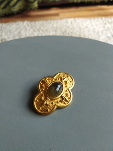 vintage brooch Leslie Block