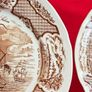 2 Fair Winds Plates   Alfred Meakin  The Friendship of Salem Image 5