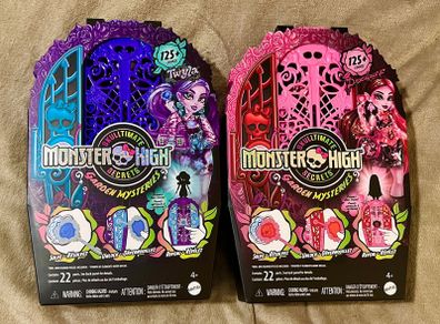 Monster High Skulltimate Secrets Garden Mysteries Draculaura Doll  Monster High Skulltimate Secrets Garden Mysteries Twyla Doll