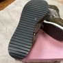 trainers Moda in pelle slip on trainer khaki and snake skin effect size 40 Image 5