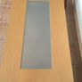 Coffee table large with glass centre in great condition. Image 4