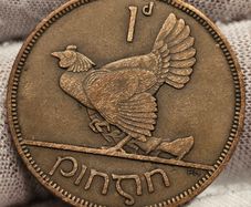 Ireland 1937 1d Penny Very Nice