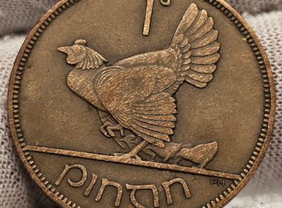 Ireland 1937 1d Penny Very Nice