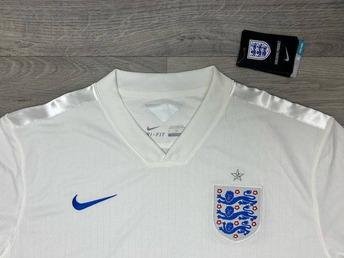 New Authentic England 2014 Home Player Issue Jersey Shirt Mens XL