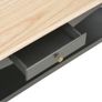 Coffee Table Black 110x60x40 cm MDF Image 7