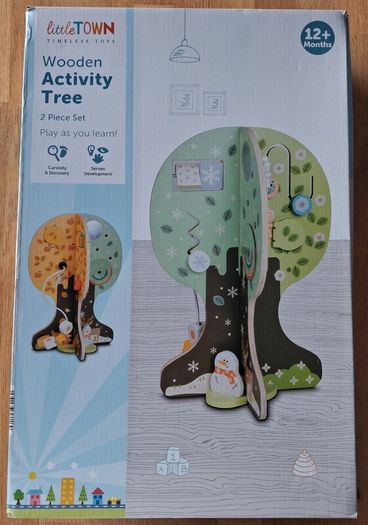 Little Town Wooden Activity Tree