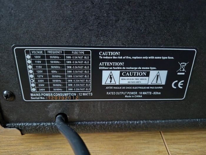 Electric Guitar Amplifier By Sx 10w Amp