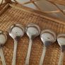 9 silver plated soup spoons, 4 Emperor Plate, Sheffield & 5 Insignia Plate L & W, EPNS A1 Image 5