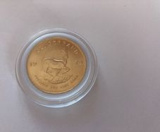 1oz gold bullion Krugerrand coin