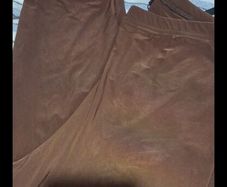 shining brown leggings  12 to 14