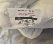double duvet 4ft6. 10m5 tog.