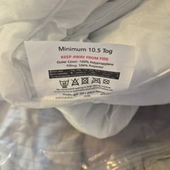 double duvet 4ft6. 10m5 tog.