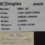 Dimplex electric fire. SBN 20 Image 4