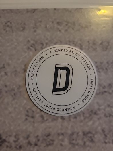 Makeshift Art Bar Dinked edition 45 rpm limited edition numbered clear vinyl
