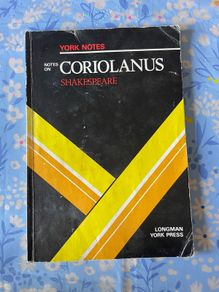 Shakespeare - Notes on Coriolanus