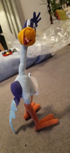 Road Runner Genuine Loonley Tune Brand New 1997 Plush Toy Warner Brothers