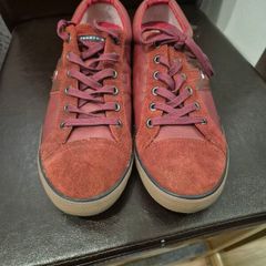 men's Tommy Hilfiger sneakers in a reddish-brown color