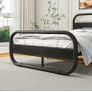 King Bed Frame with Headboard Image 4