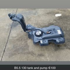 b5 passat  diesel tank and pump 1.9 pd130
