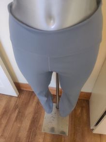 Nike Lux  grey/blue dri fit logo leggings size M UK12 EU40  Perfect condition Postage included