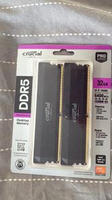 Crucial Pro DDR5 32GB (2x16GB) 6400MT/s Desktop RAM