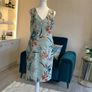 ladies Beautiful Ladies Green Midi Dress from Monsoon Size UK 10 / EU 38idi dress Image 3