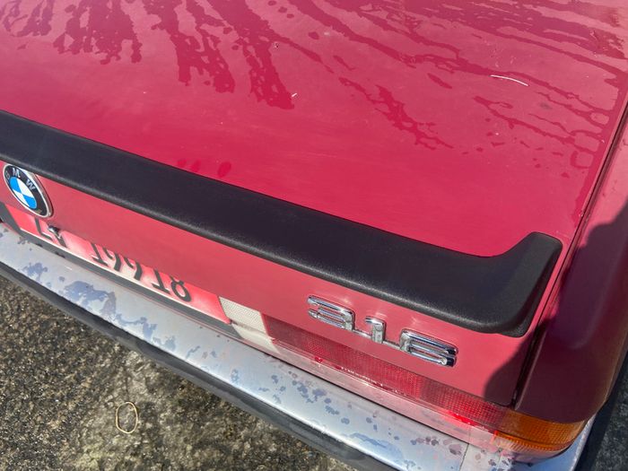Genuine Pfeba (1916 038) BMW E30 325is Heckspoiler Boot Spoiler