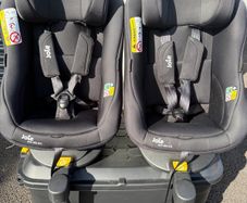 Joie Spin 360 GTi Car Seats, Complete with All Inserts & Accessories