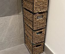 4 drawer tower seagrass