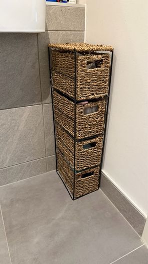4 drawer tower seagrass
