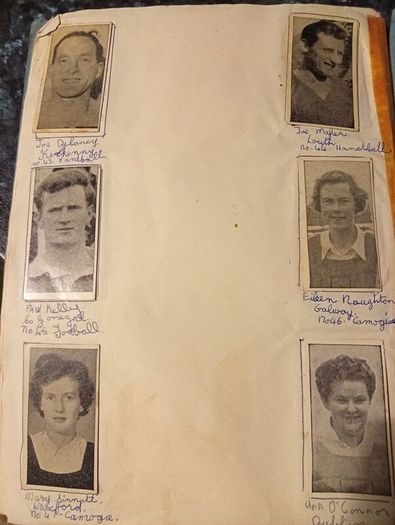 Liam Devlin gaa sports cards 1950s
