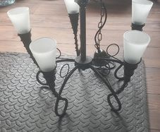 Chandelier style ceiling light