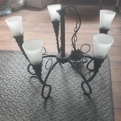 Chandelier style ceiling light