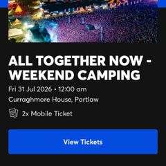 All Together Now Camping & General Admission