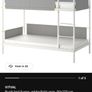 Ikea vitval bunk bed with mattresses Image 2