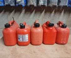 petrol cannisters