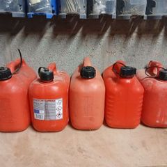 petrol cannisters