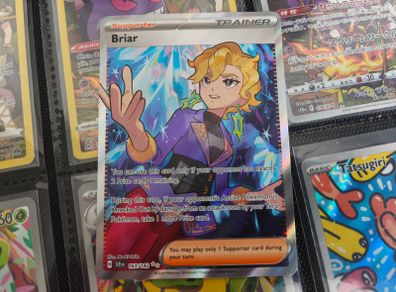 Briar ! Ultra Rare ! from Stellar Crown Set ! 2024 ! Pokemon Card !