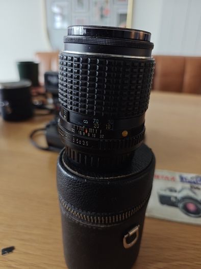 SMC Pentax-M 135mm f/3.5 Telephoto Lens | Pentax K Mount | Original Case