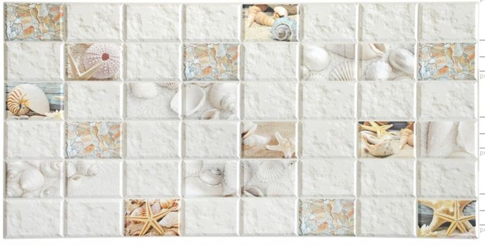 Decorative PVC panel for all walls 3D