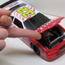 Dale Jarrett #32 1997 Ford Thunderbird White Rain Busch Series Car Limited Numbered Edition 1 of 7,956 Novelty Coin Bank Money Box Savings Bank 1/24 Scale Large Diecast Car Image 7