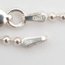 925 vintage sterling silver italian necklace Image 6