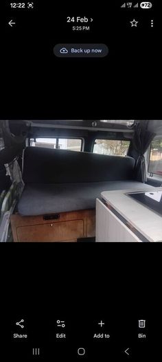 Small camper conversion
