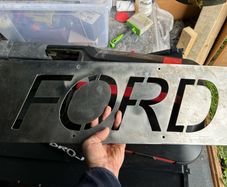 Custom Ford sign