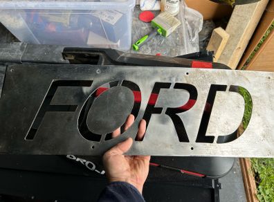 Custom Ford sign