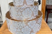 Penant - set of 4 Matching Drum Lampshade