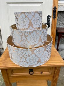 Penant - set of 4 Matching Drum Lampshade