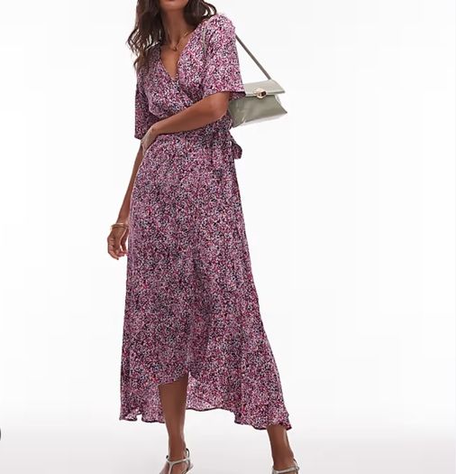 Other stories wrap dress fits size UK 6