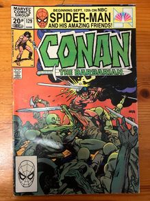 Comic: 'Conan The Barbarian' no. 129 (December 1981)