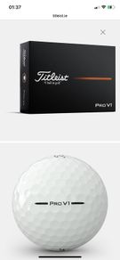 Titleist Pro V 1's